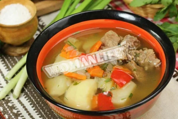 Яловичий шулум з селерою
