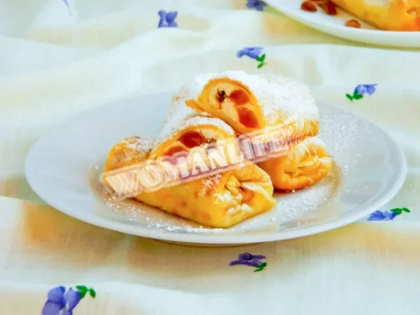 Млинці в духовці з сиром