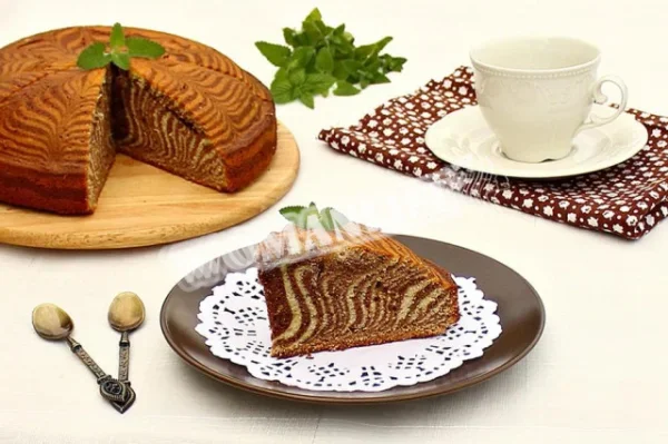 Зебра з молоком і маслом