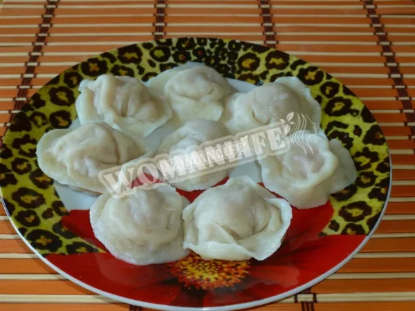 Курячі вареники з молоком