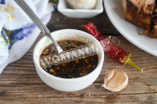 Маринад для шашлику з соєвим соусом