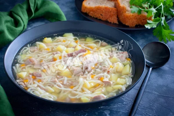 Суп-локшина з качки