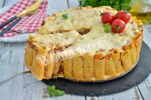 Італійська паста, запечена в духовці