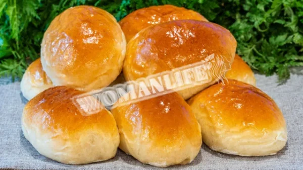 Пиріжки з капустою і м'ясом в духовці