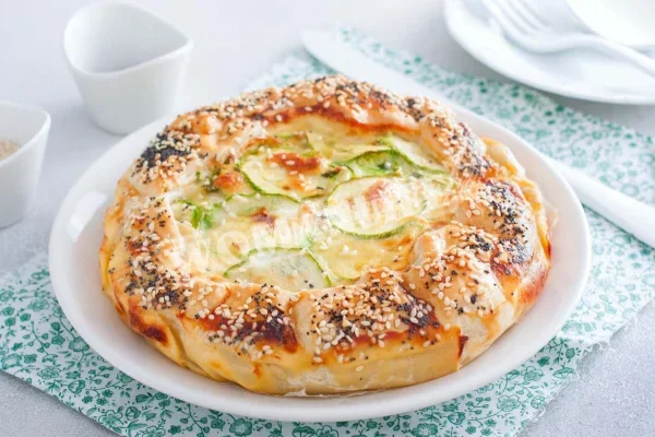 Кабачковий пиріг в духовці