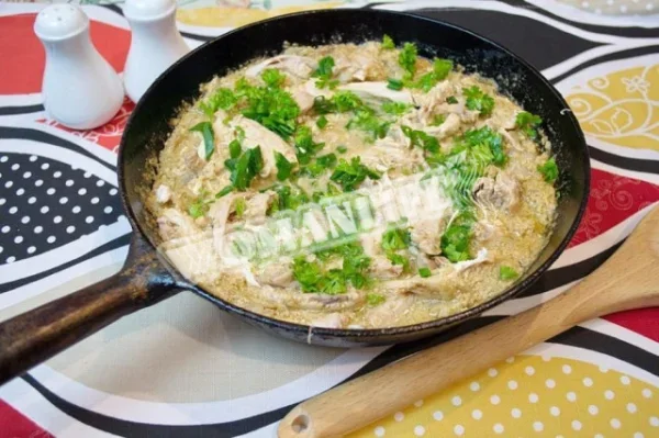 Сациві з курки по-грузинськи