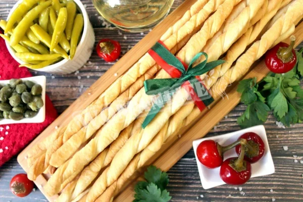 Італійські хлібні палички гріссіні