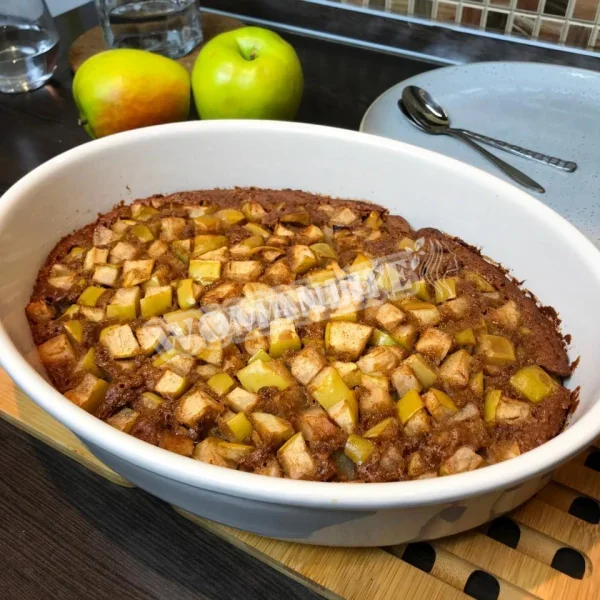 Яблучний кобтер з гречаного борошна