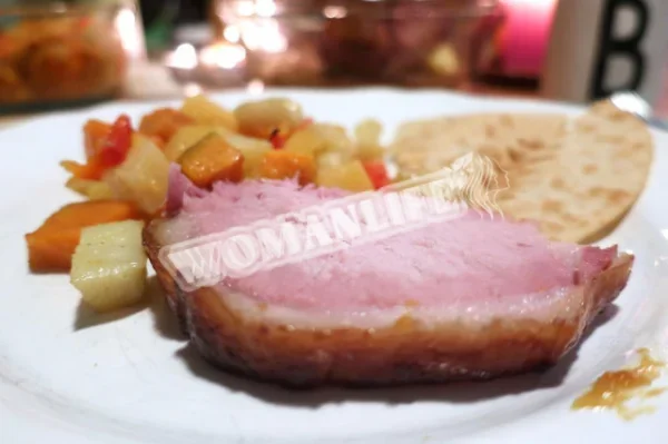 Хамборгаріггур з ананасами