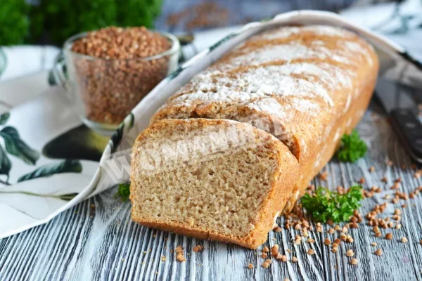 Гречаний хліб в духовці