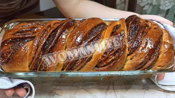 Бабка з шоколадною начинкою