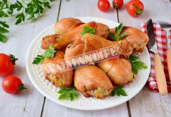Курячі гомілки в духовці з хрусткою скоринкою