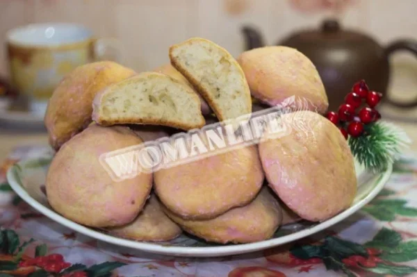 Пряники сметанні в білій глазурі