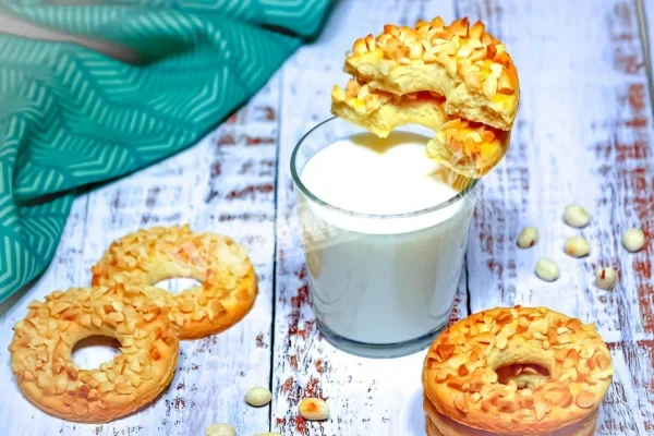 Пісочне кільце з арахісом