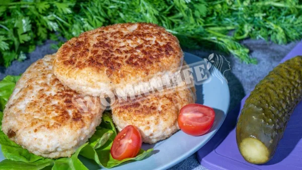 Курячі котлети з картоплею