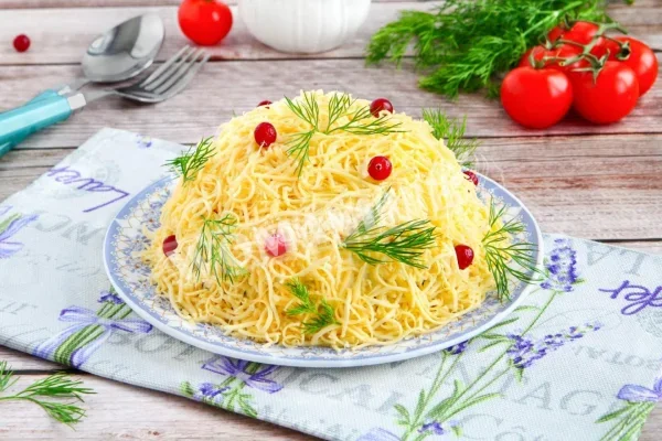 Салат курка морква яйця