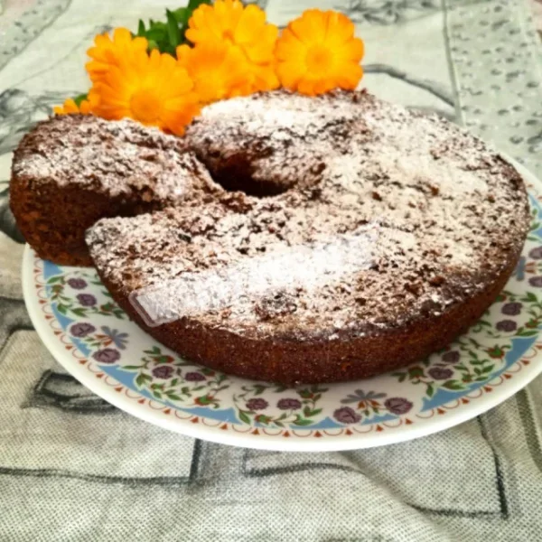 Шоколадний торт без яєць, легкий, як хмаринка