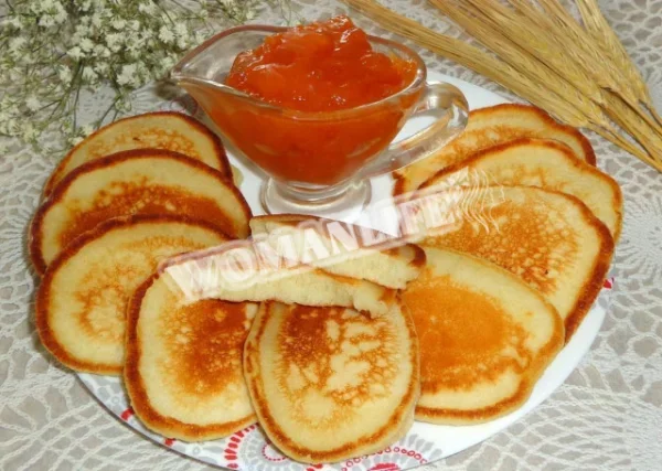 Млинці з розпушувачем і сухим молоком