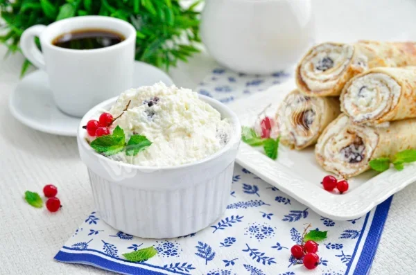 Сирна начинка для млинців