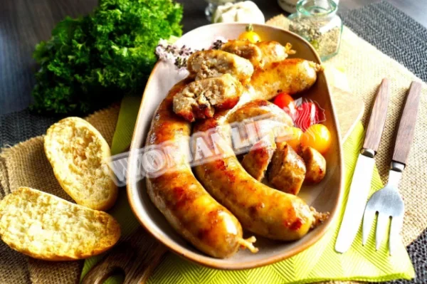 Домашня ковбаса в мультиварці