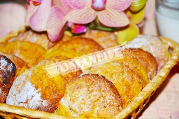 Печиво на жовтках з волоськими горіхами