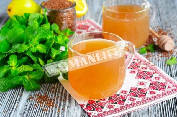 Кисіль з насіння льону