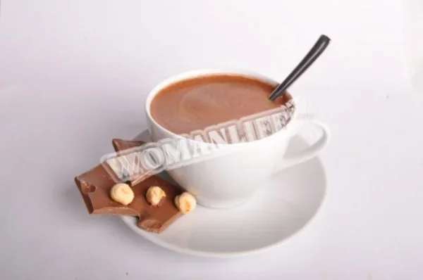 Кава розчинна з какао, молоком і вершками