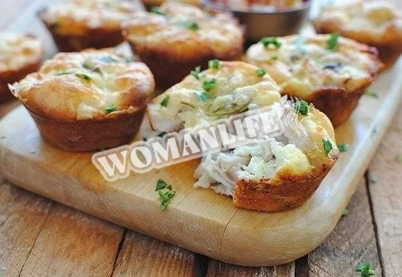 Курка у формочках для кексів