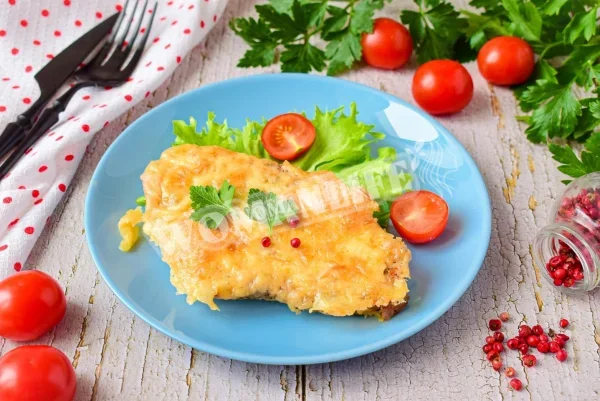 Індичка з сиром в духовці