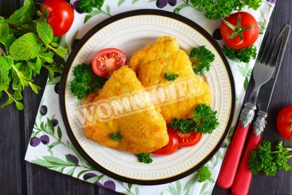 Індичка з сиром на сковороді