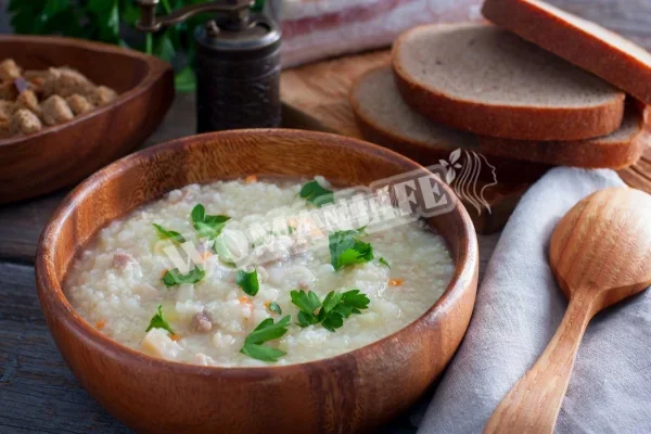 Кулеш з пшоняним салом