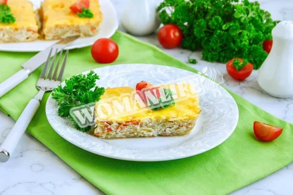Капустяна запіканка з сиром в духовці