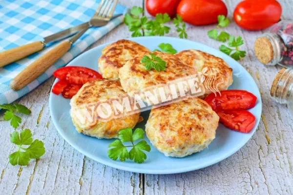 Курячі котлети зі сметаною