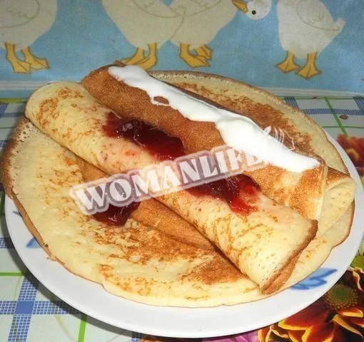 Дріжджові оладки на маргарині та молоці