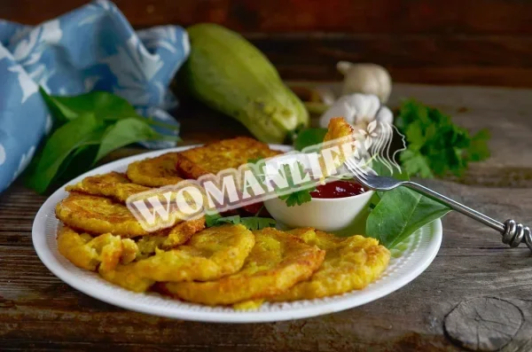 Млинці з кабачків без борошна