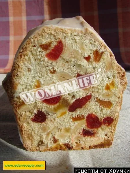 Горіховий мафін з волоськими горіхами та сухофруктами