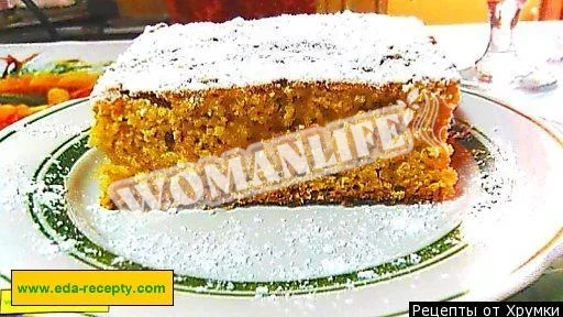 Великий морквяний пиріг з ваніллю та корицею