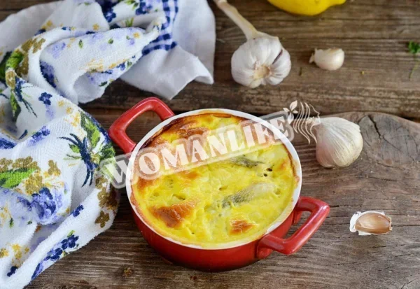 Філе судака, запечене в духовці