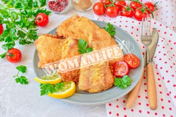 Смажена у фритюрі риба