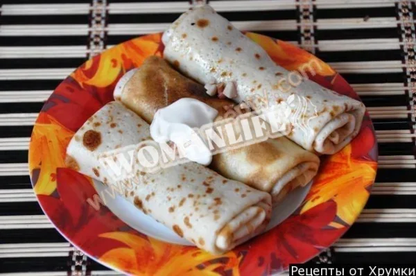Млинці з бананами