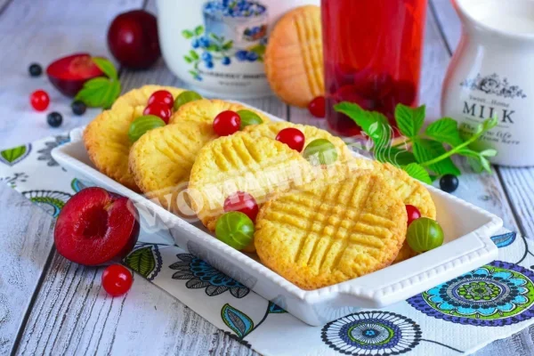 Пісочне тісто з яйцями і маслом