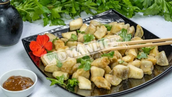 Закуска з баклажанів під китайським соусом