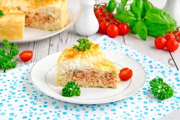 Пиріг з горбушею в духовці