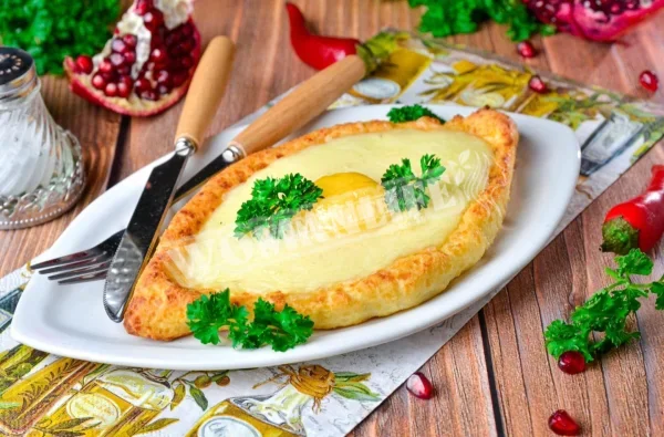 PP хачапурі з сиром в духовці