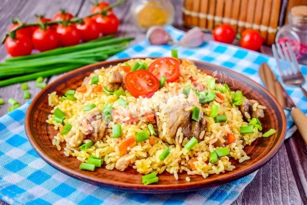 Плов басматі з куркою