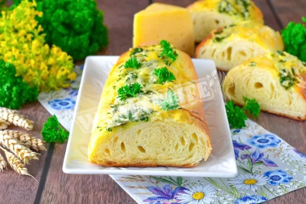 Багет з сиром в духовці