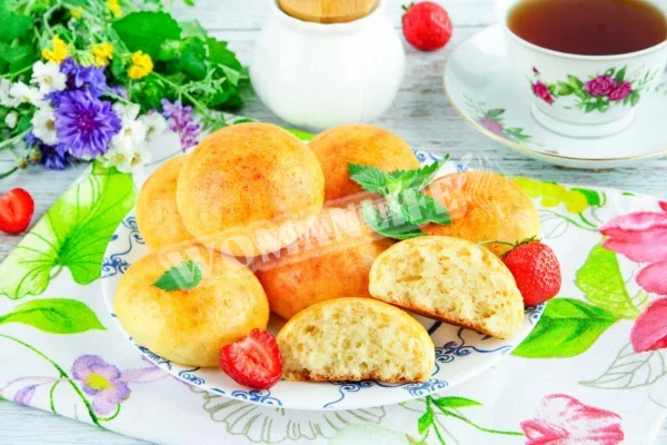 Булочки без дріжджів