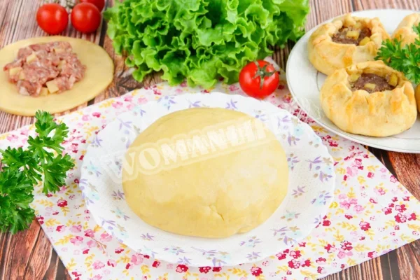 Вак біляші з тіста в духовці