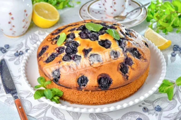 Молочний пиріг без дріжджів