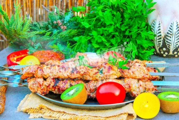 Кебаб з ківі